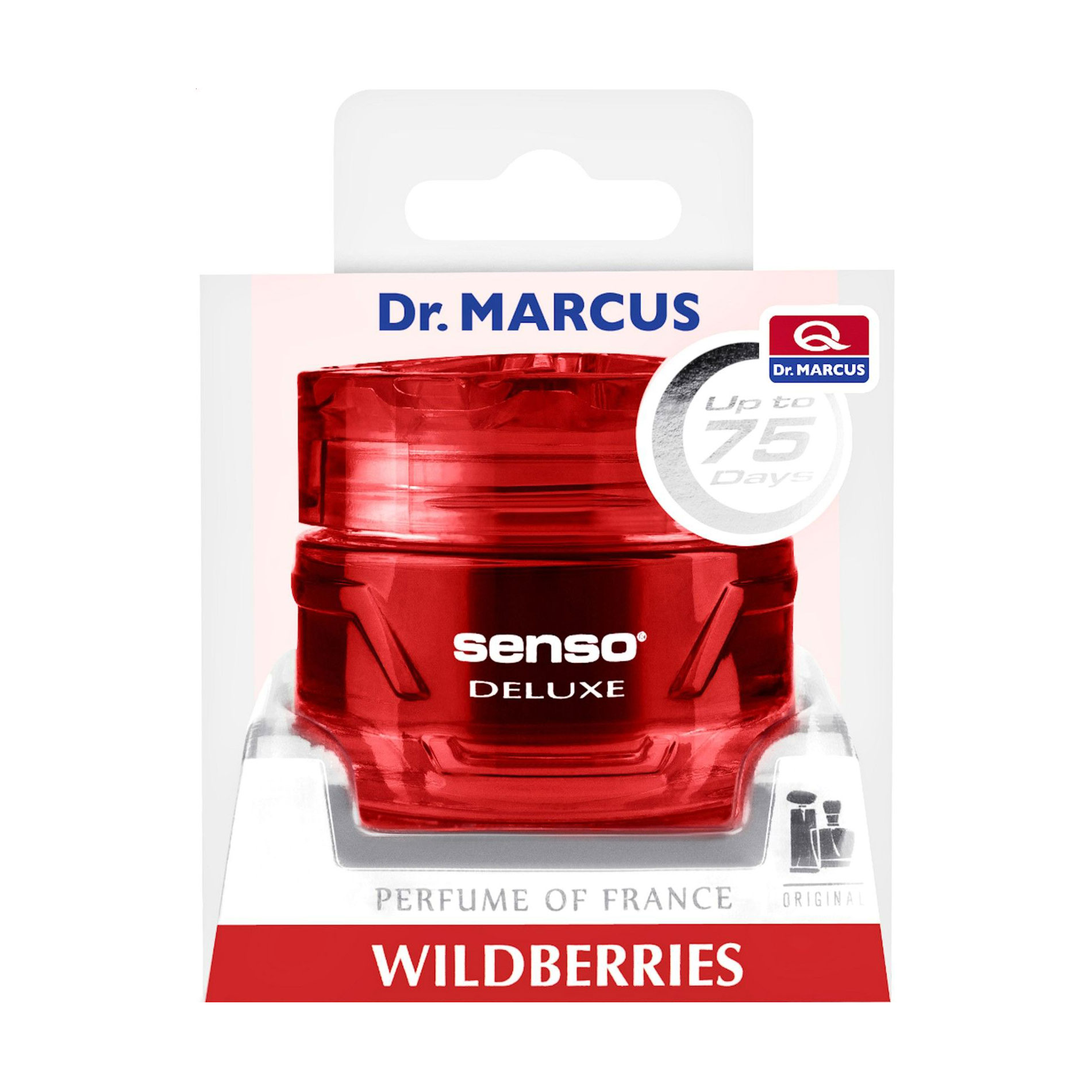 Гелевий ароматизатор для автомобіля Dr.Marcus Senso Delux Wildberries, 50 мл